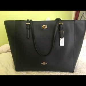 COACH Turnlock Tote